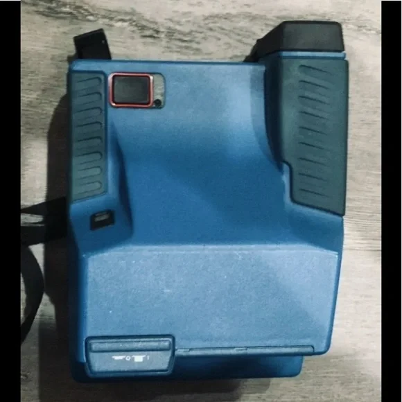 Polaroid Impulse 600 Blue Camera, Tested & Works! - Picture 4 of 4